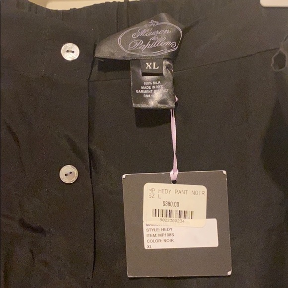 NWT Maison de Papillon Hedy 100% Silk - Picture 4 of 6